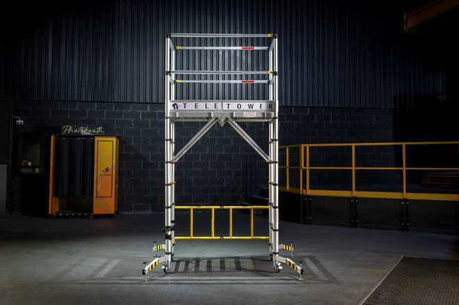 Zarges Teletower Telescopic Mobile Scaffold Tower