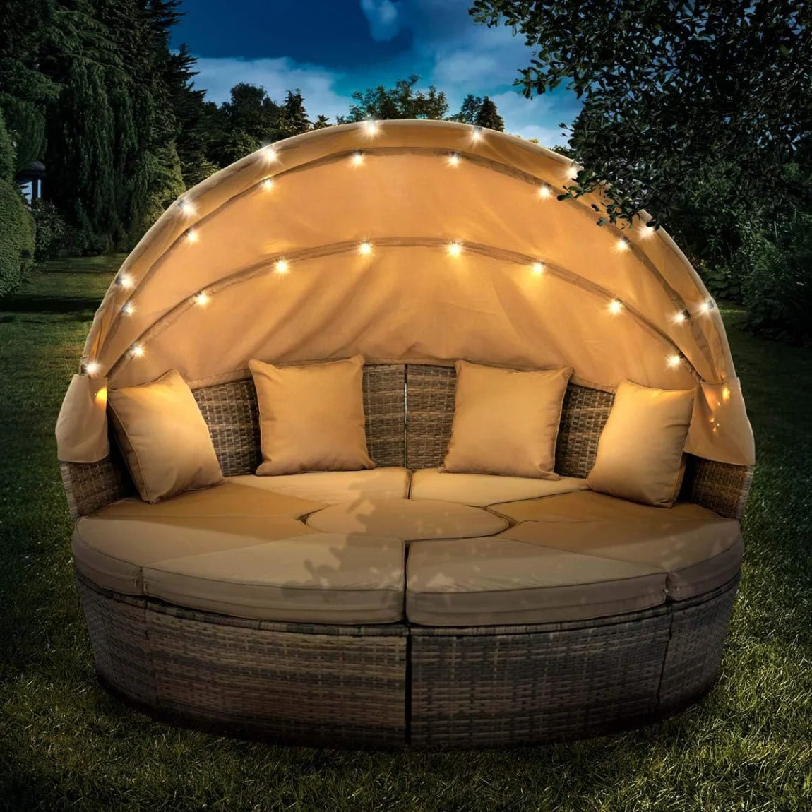 Lounge Shell Sun Island Outdoor Weatherproof