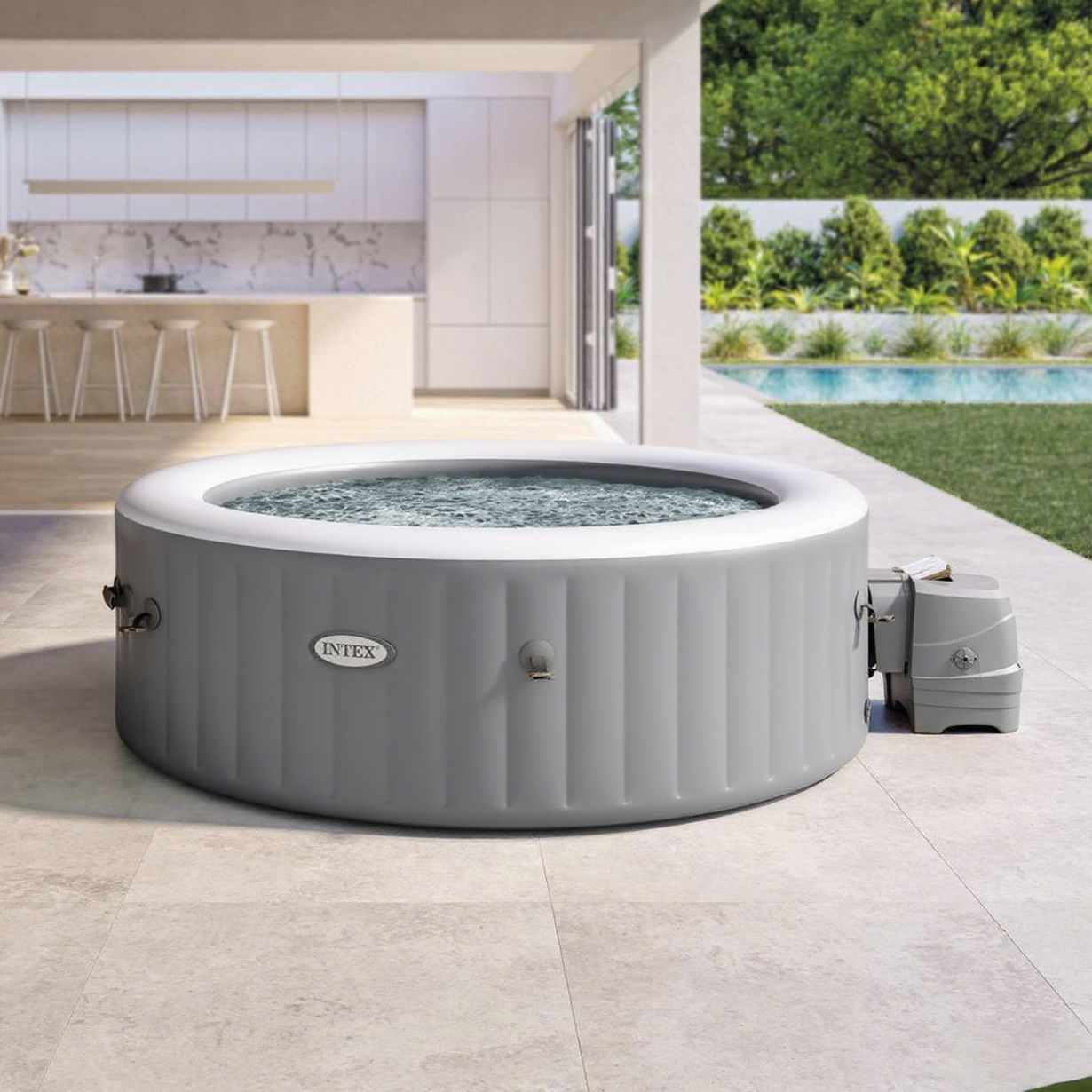 INTEX 28428EX Inflatable Spa. 4-6 People