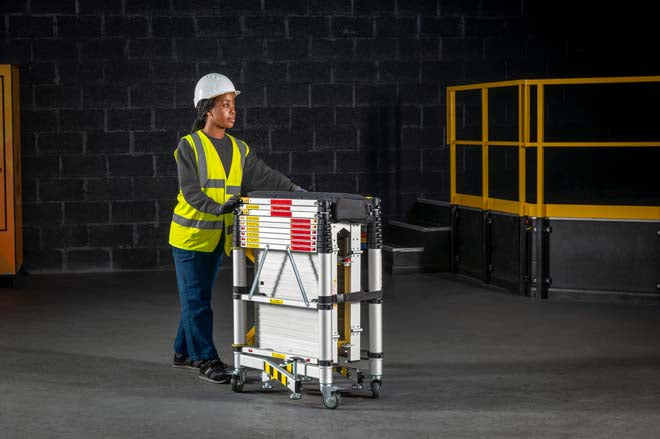 Zarges Teletower Telescopic Mobile Scaffold Tower