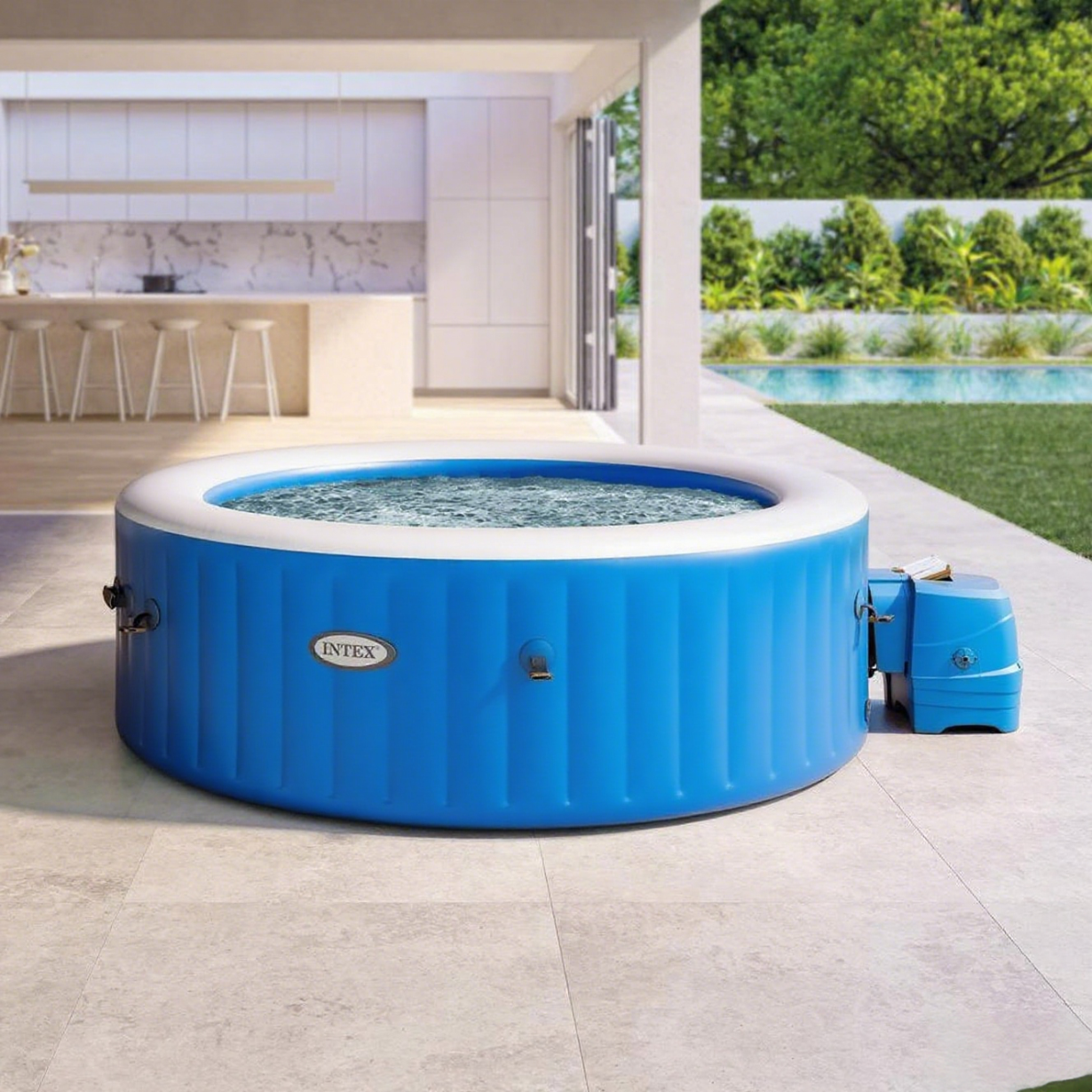 INTEX 28428EX Inflatable Spa. 4-6 People
