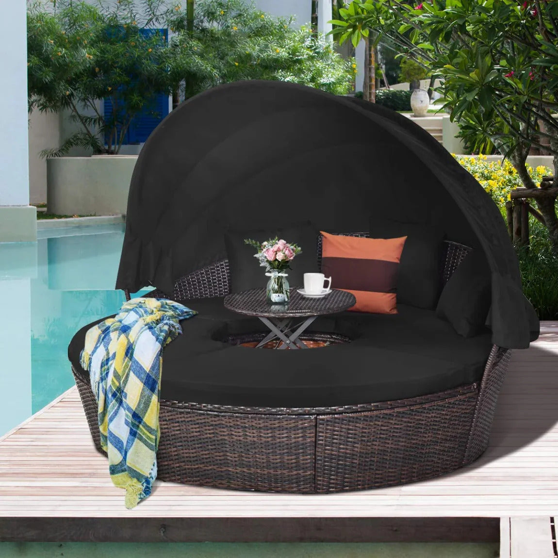 Lounge Shell Sun Island Outdoor Weatherproof